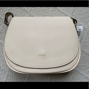 Angela Roi Vegan Ivory Morning Crossbody - NWT